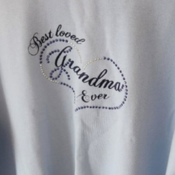 M&C Sportswear Best Loved Grandma Ever Sweatshirt. - Picture 2 of 4